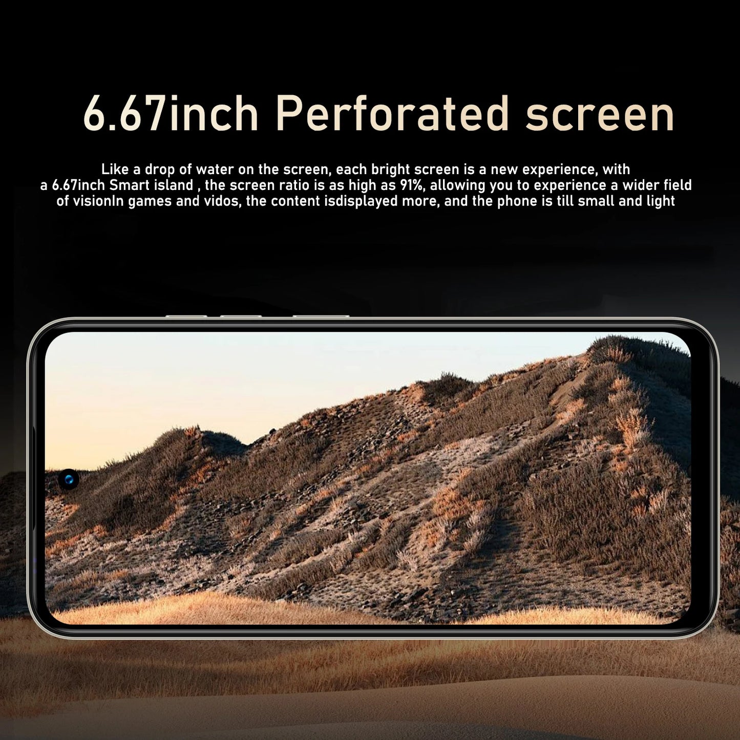 lighting Effect S24 Pro Mobile Phone Unlocked Smartphones Cellphone Android 12, 6.67"Screen,4+64GB 5+16MP Mobile Phone 4400mAh